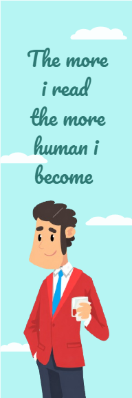 The More I Read Bookmark