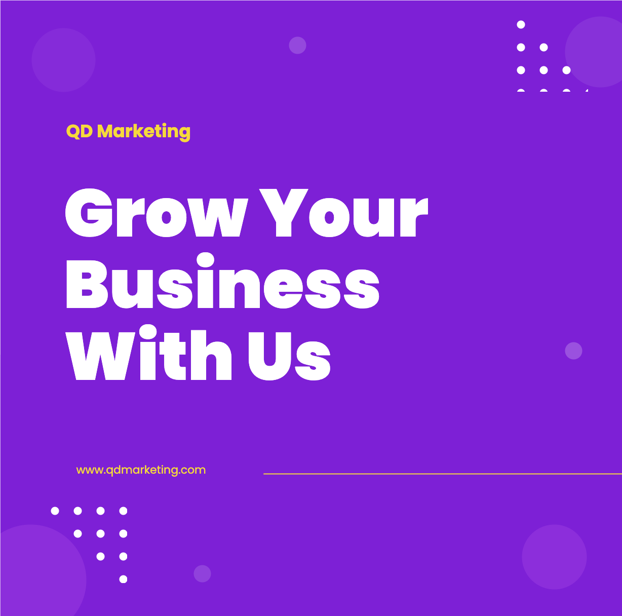Grow Your Business With Us