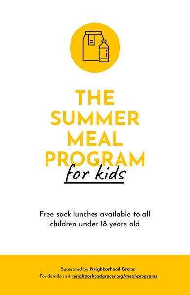 Summer Meal Program