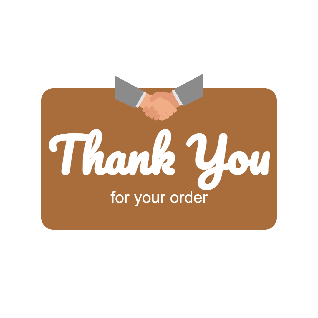Thank You Order